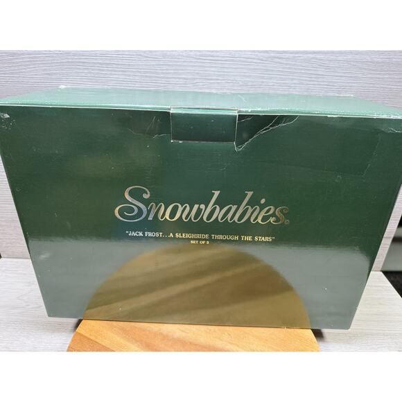 Snowbabies / Department 56: "Jack Frost A Sleigh ride Through The Stars", In Box - Picture 1 of 14